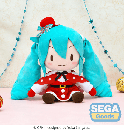 Character Vocal Vocaloid fuwa petit LL Plush Hatsune Miku Christmas SEGA