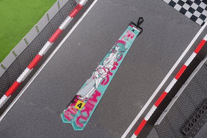 Hatsune Miku: Racing Ver. 2025 Collectible Ribbon Keychain GOOD SMILE COMPANY