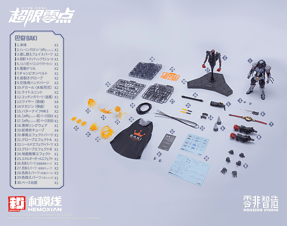 Hemoxian OVER ZERO Series Boxer Baki 1/10 KOTOBUKIYA