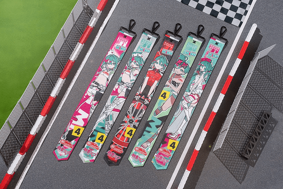 Hatsune Miku: Racing Ver. 2025 Collectible Ribbon Keychain GOOD SMILE COMPANY