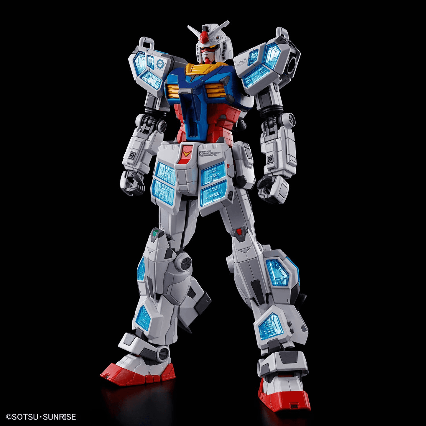HG RX-78F00/E Gundam EX-001 G.L.R.S.S. Feather Unit 1/144 CHEMICAL RECYCLE Ver.