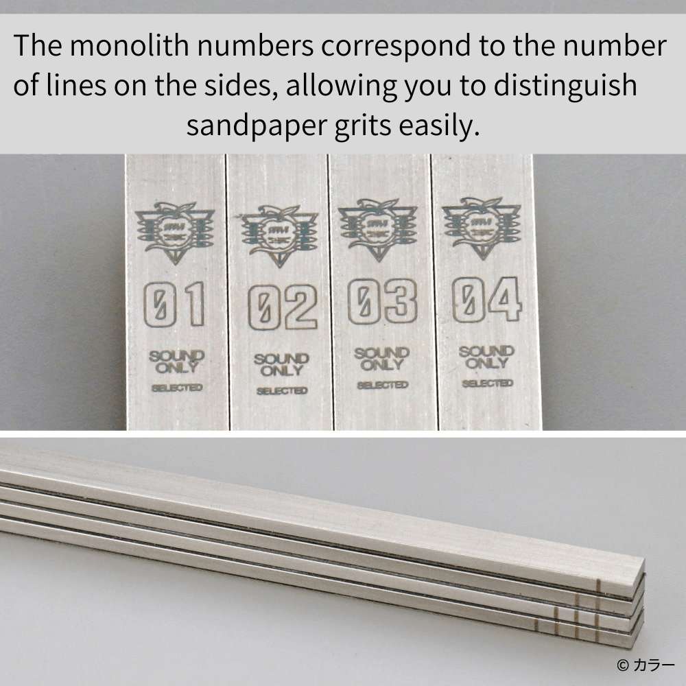 GH-FFM-6-EVA-30TH GodHand 6mm Stainless Backing Board Evangelion Seele Monolith Ver. (Limited Edition)