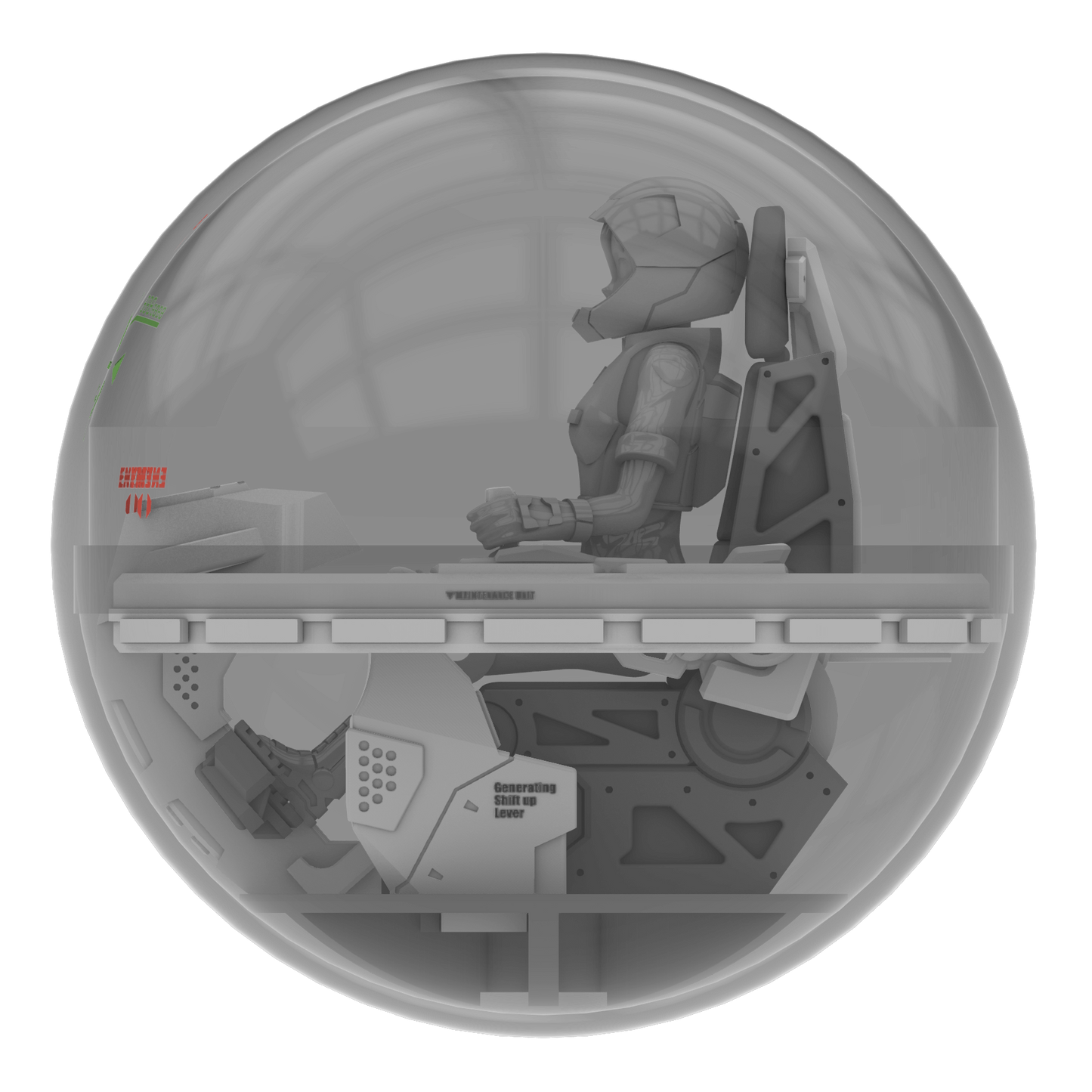 Capsule Cockpit Type FO-6532 BOX Deluxe Edition WONDER PON