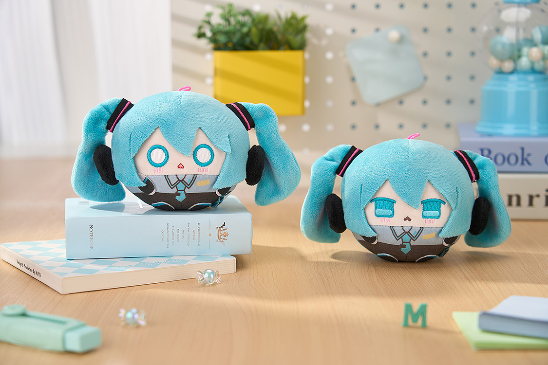 Hatsune Miku Fluffy Series Dango Mascot Keychain 2 Character Vocal Series 01: GOOD SMILE COMPANY