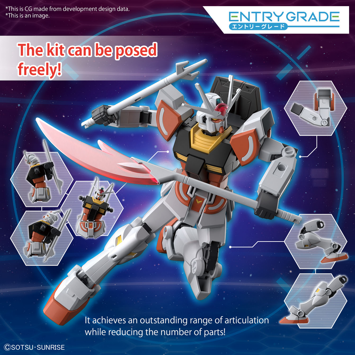 HGGBM 01 RX-78-lā-III Lah Gundam
