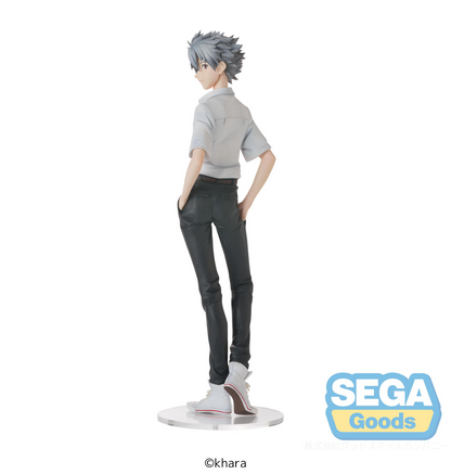 Evangelion: New Theatrical Edition High Premium Figure Kaworu Nagisa Uniform Ver.SEGA