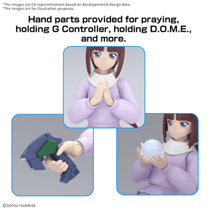 Gundam X After War Figure-rise Standard TIFFA ADILL Bandai