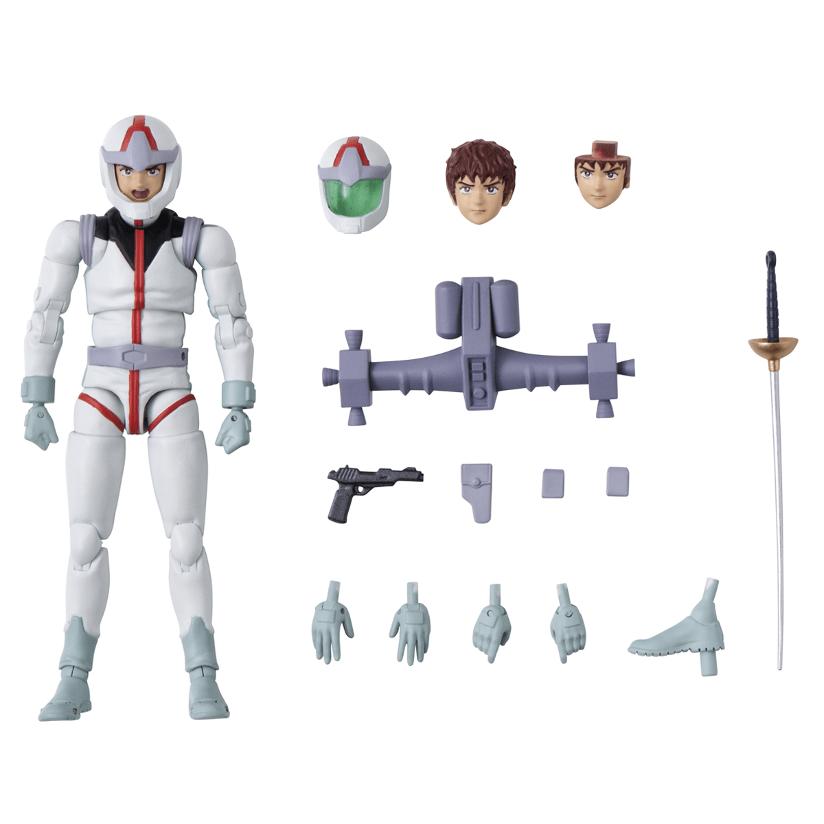 G.M.G. COLLECTION EX 09 Gundam Mobile Suit Earth Federation Amuro Ray & Char Aznable Normal Suit Ver.【with gift】MEGAHOUSE