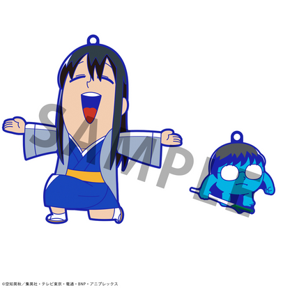 Gintama x Okawabukubu Gintama Oshanti Rubber Mascot MEGAHOUSE