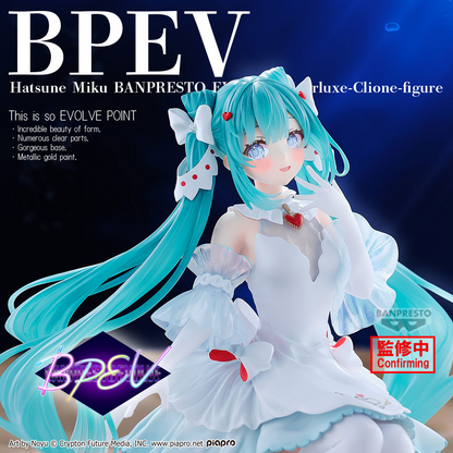 HATSUNE MIKU BANPRESTO EVOLVE Clearluxe CLIONE FIGURE Bandai