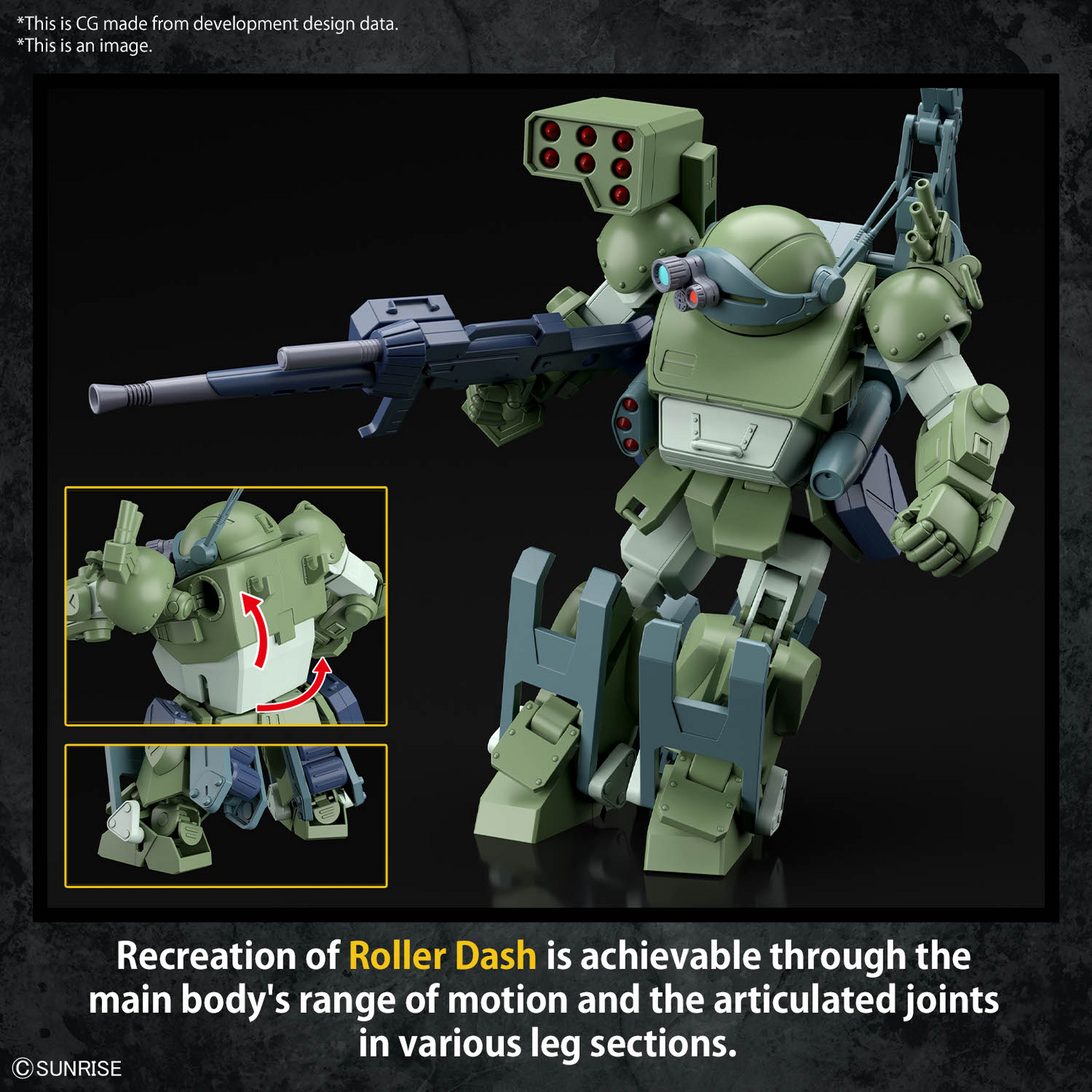 Armored Trooper VOTOMs HG BURGLARYDOG