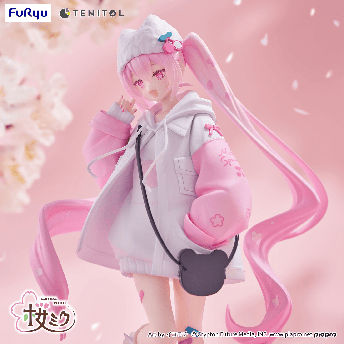 Hatsune Miku TENITOL Sakura Miku Cool style[petit]FuRyu