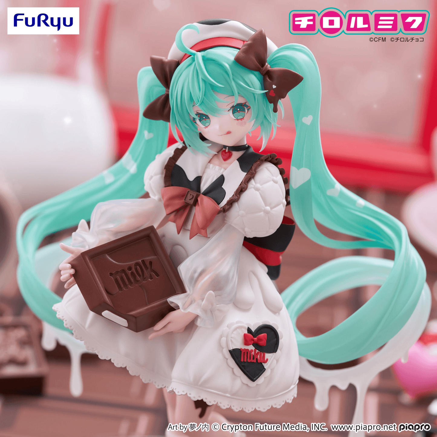 Hatsune Miku×TIROL CHOCO Trio-Try-iT Figure CHOCO Milk ver.FuRyu