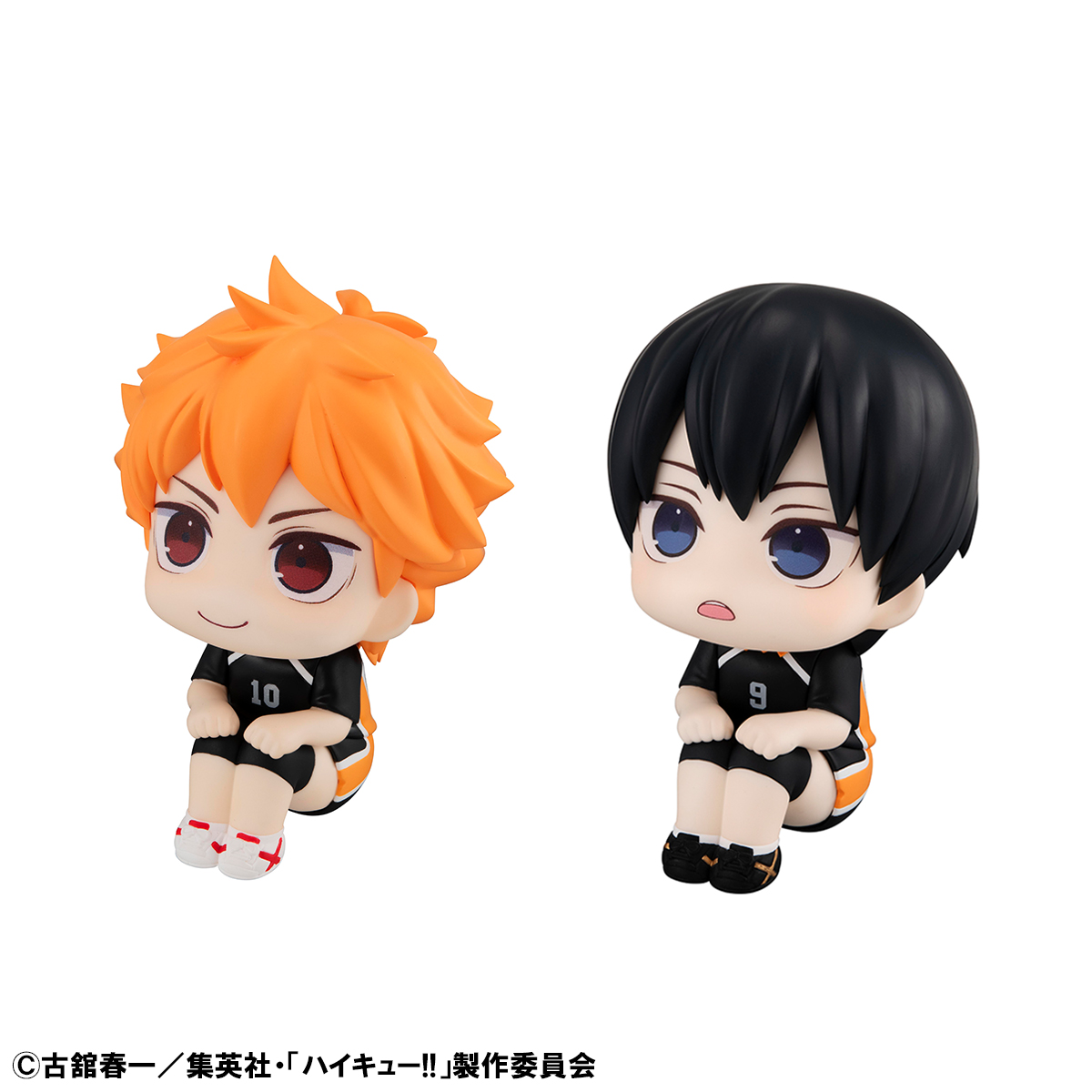 Haikyu!! Lookup Shoyo Hinata Uniform ver.／Tobio Kageyama Uniform ver.set 【with gift】 MEGAHOUSE