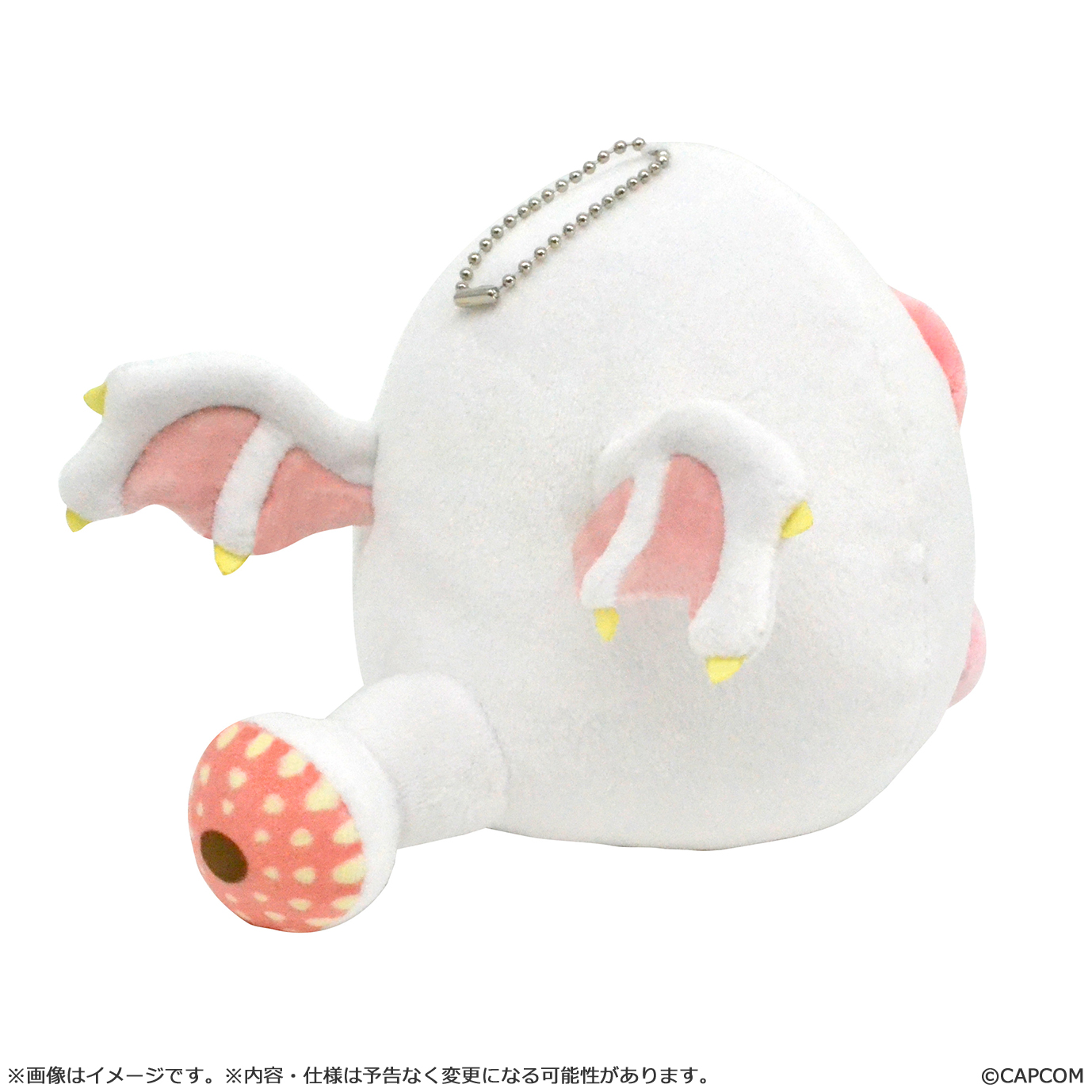 Monster Hunter Fluffy Eggshaped Plush Mini Khezu CAPCOM