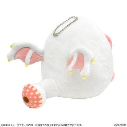 Monster Hunter Fluffy Eggshaped Plush Mini Khezu CAPCOM