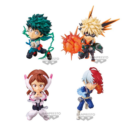 My Hero Academia Heroes World Collectible Blind Box Figure BANPRESTO Bandai