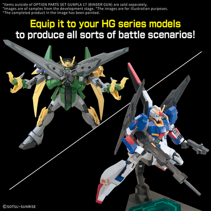 Option Parts Set Gunpla 17 (Binder Gun)