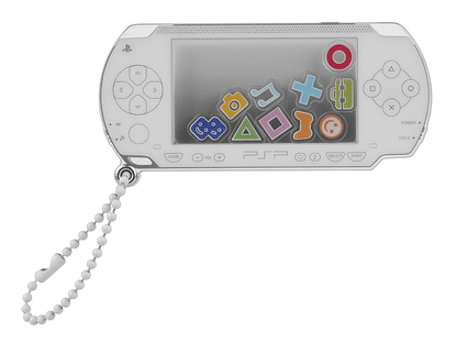 PSP™ (PlayStation™Portable) Rattle Acrylic Keychain: White Ver.GOOD SMILE COMPANY