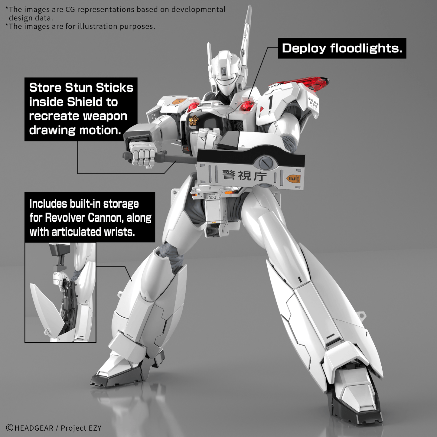RG 1/48 Patlabor AV-98Plus Ingram-Plus
