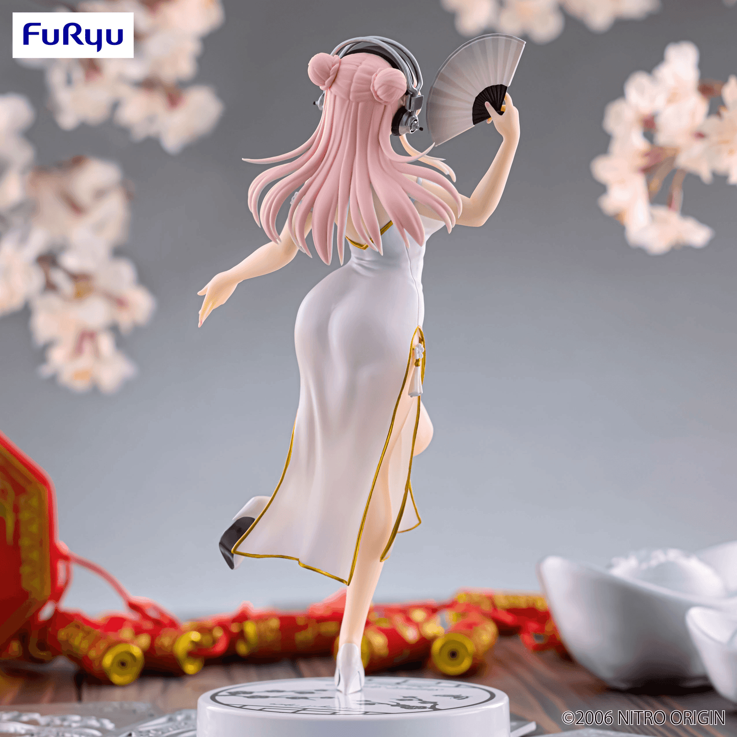 SUPER SONICO Trio-Try-iT Figure White China Dress ver. FuRyu
