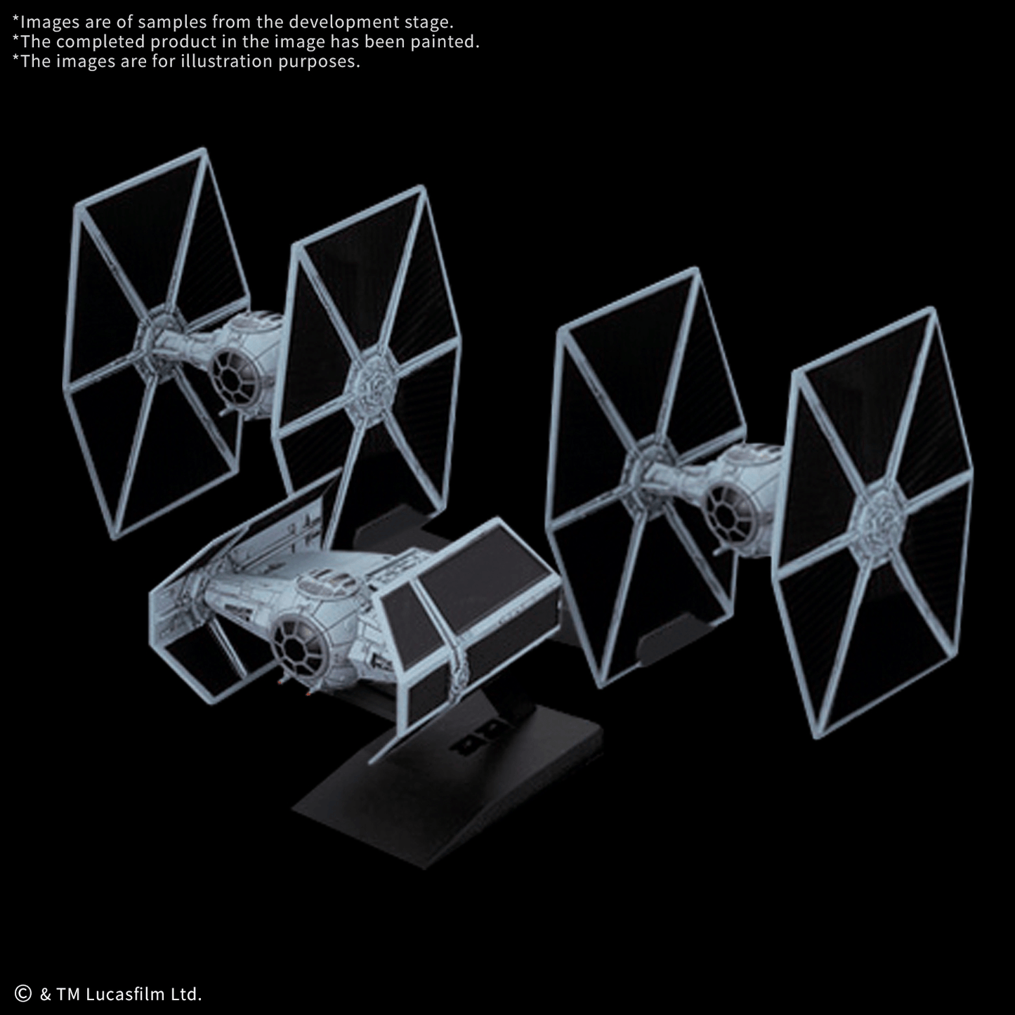 STAR WARS Vehicle Model 020 Trench Run Set [A NEW HOPE] Bandai Model Kit