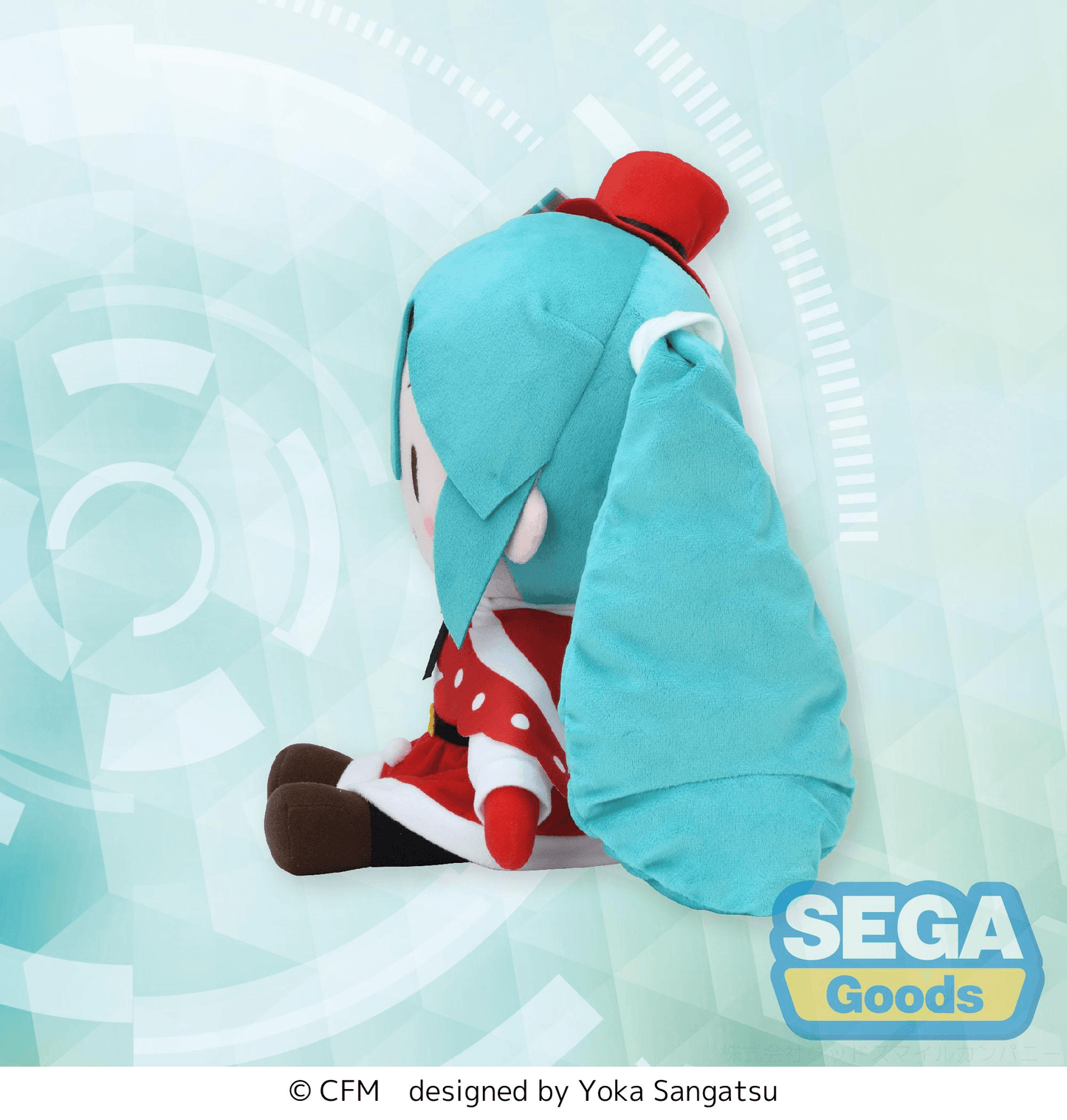 Character Vocal Vocaloid fuwa petit LL Plush Hatsune Miku Christmas SEGA