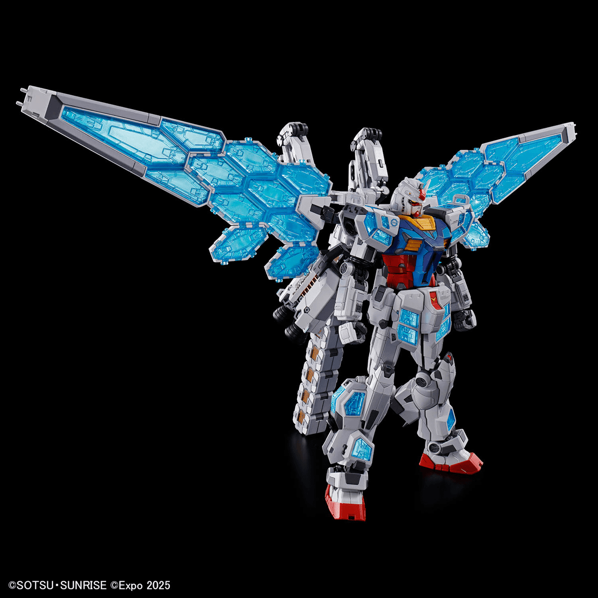 HG RX-78F00/E Gundam EX-001 G.L.R.S.S. Feather Unit 1/144