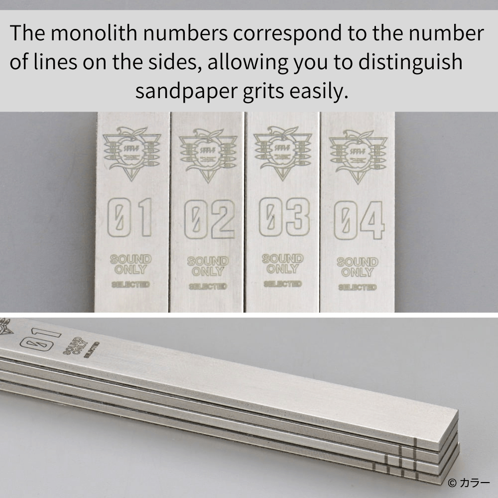 GH-FFM-10-EVA-30TH GodHand 10mm Stainless Backing Board Evangelion Seele Monolith Ver. (Limited Edition)