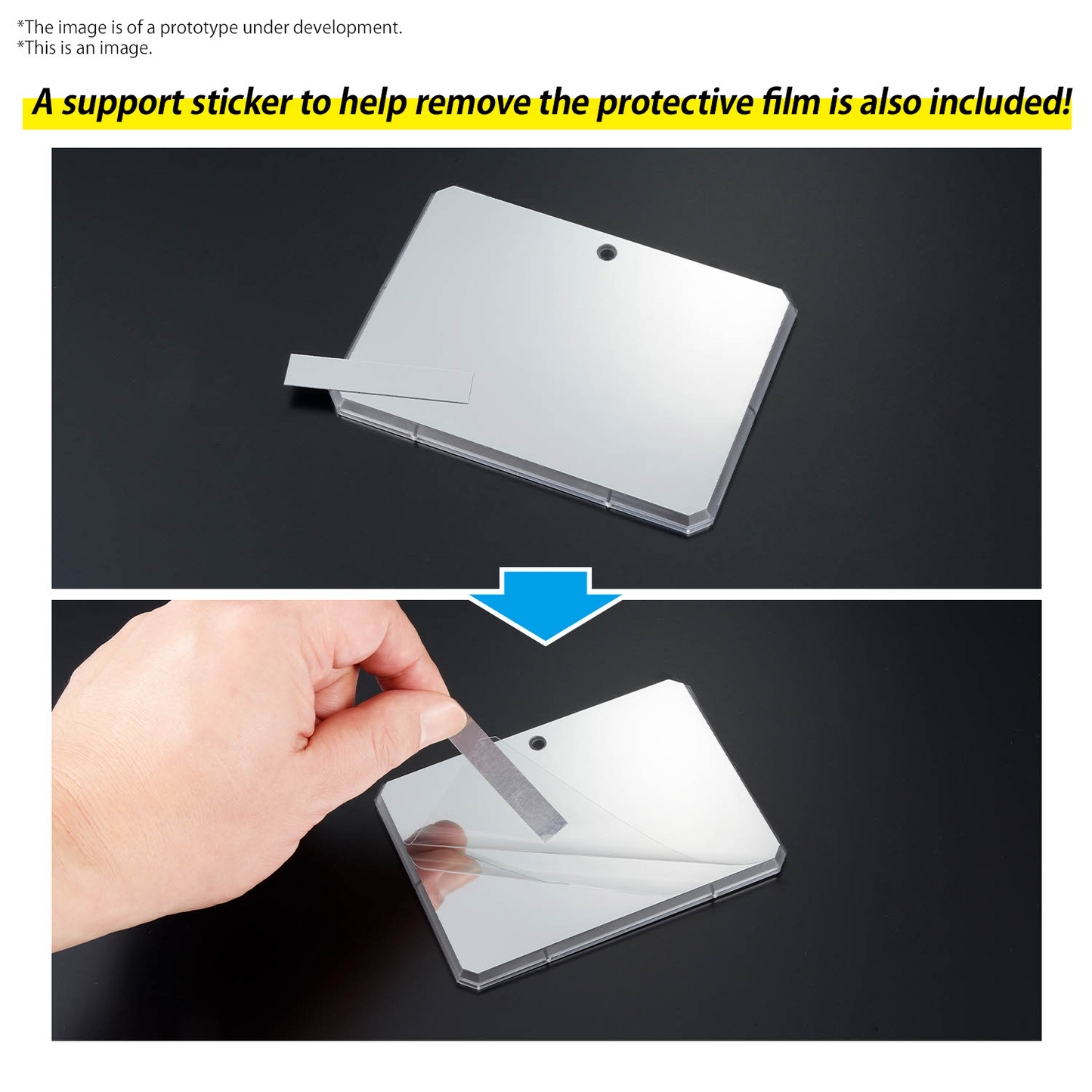 AB7 Action Base 7 [Clear Color] Mirror Stickers Set