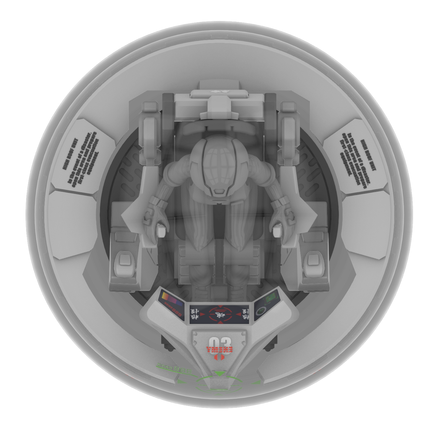 Capsule Cockpit Type FO-6532 BOX Deluxe Edition WONDER PON