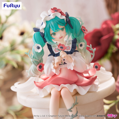 Hatsune Miku Noodle Stopper Figure Flower Fairy Anemone FuRyu