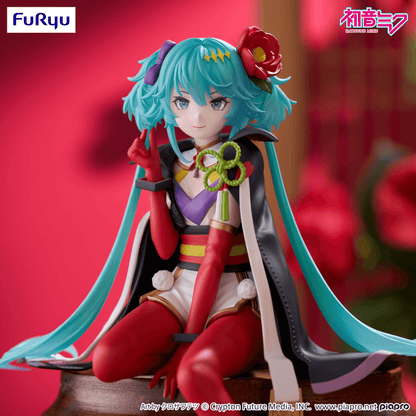 Hatsune Miku Noodle Stopper Figure Flower Fairy Camellia FuRyu
