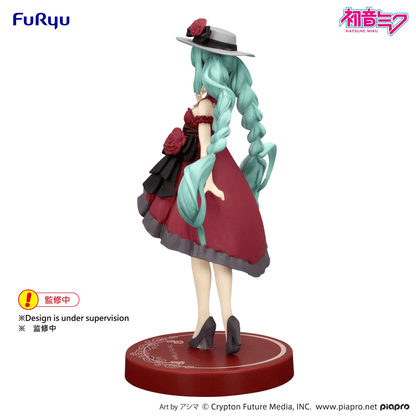 Hatsune Miku Trio-Try-iT Figure Outing Dress Red Color ver.FuRyu