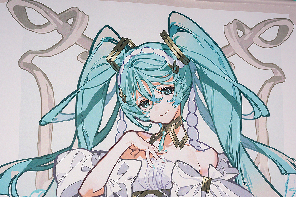 Hatsune Miku feat. Yoneyama Mai Life-Sized Hanging Scroll GOOD SMILE COMPANY