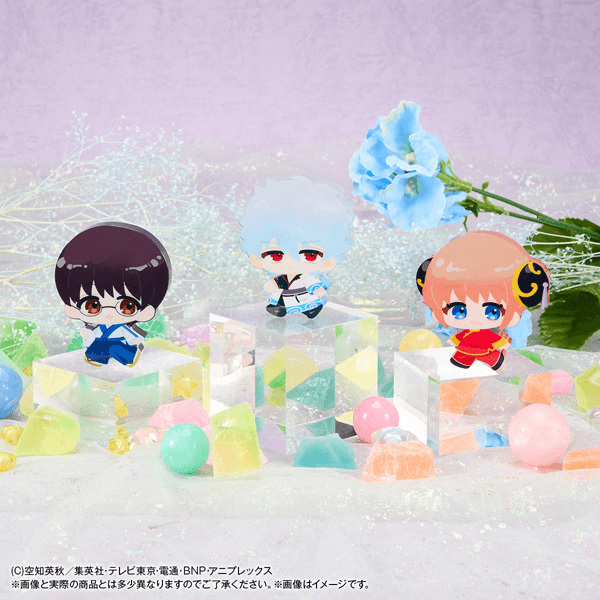 Gintama Karakoro Ｃlear Candy Figures MEGAHOUSE
