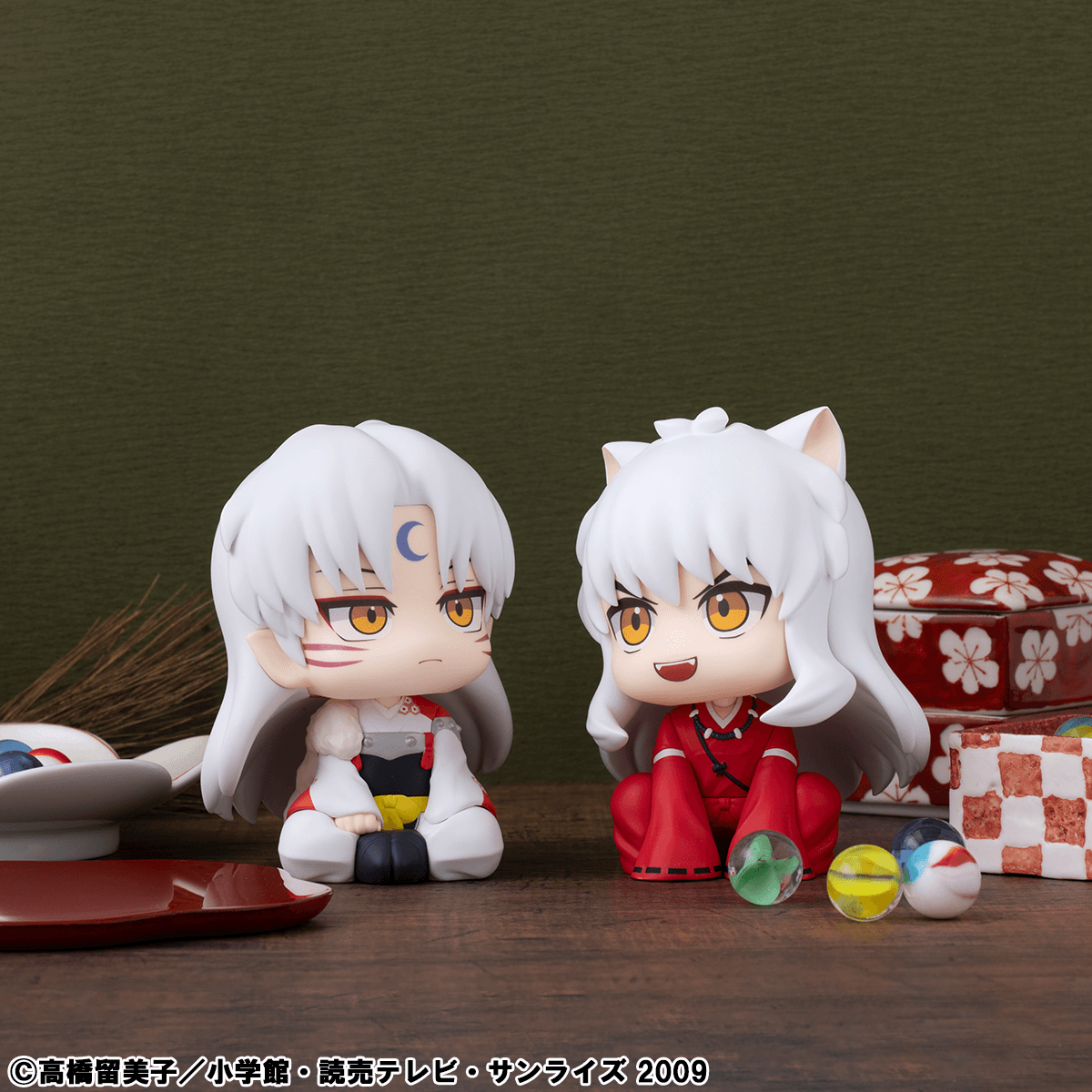 Inuyasha Lookup Inuyasha & Sesshomaru set【with gift】MEGAHOUSE