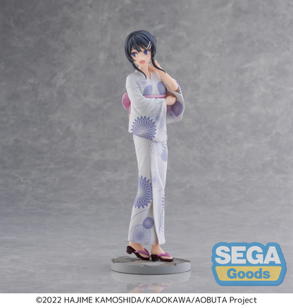 Rascal Does Not Dream of Bunny Girl Senpai Mai Sakurajima Yukata Luminasta SEGA