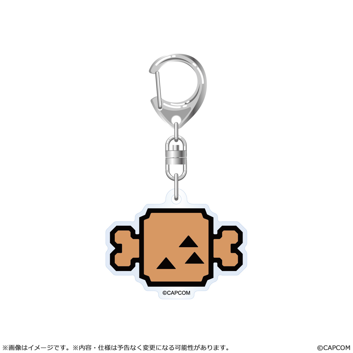 Monster Hunter Wilds Item icon Acrylic Keychain CAPCOM