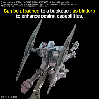 Option Parts Set Gunpla 17 (Binder Gun)