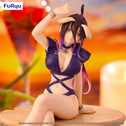 OVERLORD Noodle Stopper Figure Albedo Swimsuit Dark Purple Color ver.FuRyu
