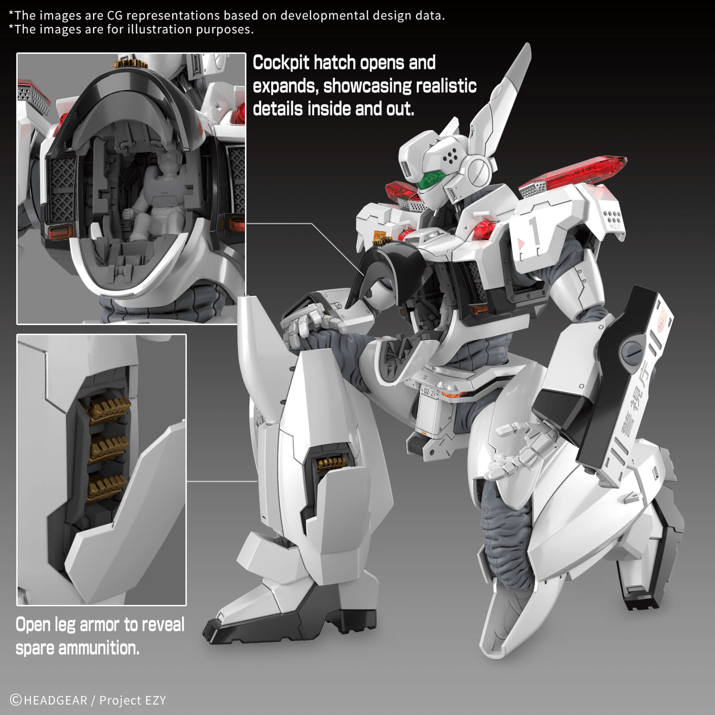 RG 1/48 Patlabor AV-98Plus Ingram-Plus