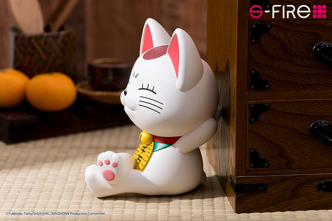 Dandadan DAN DA DAN PVC Piggy Bank Figure Turbo Granny (Beckoning cat)SEGA