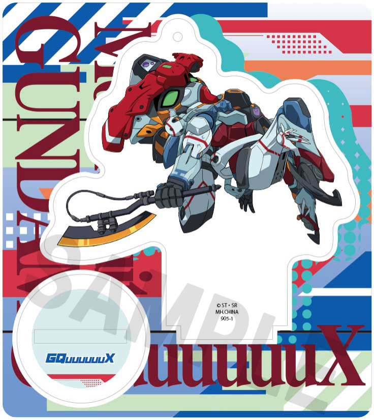 Gundam GQuuuuuuX Mobile Suit Tokotoko Acrylic Stand MEGAHOUSE