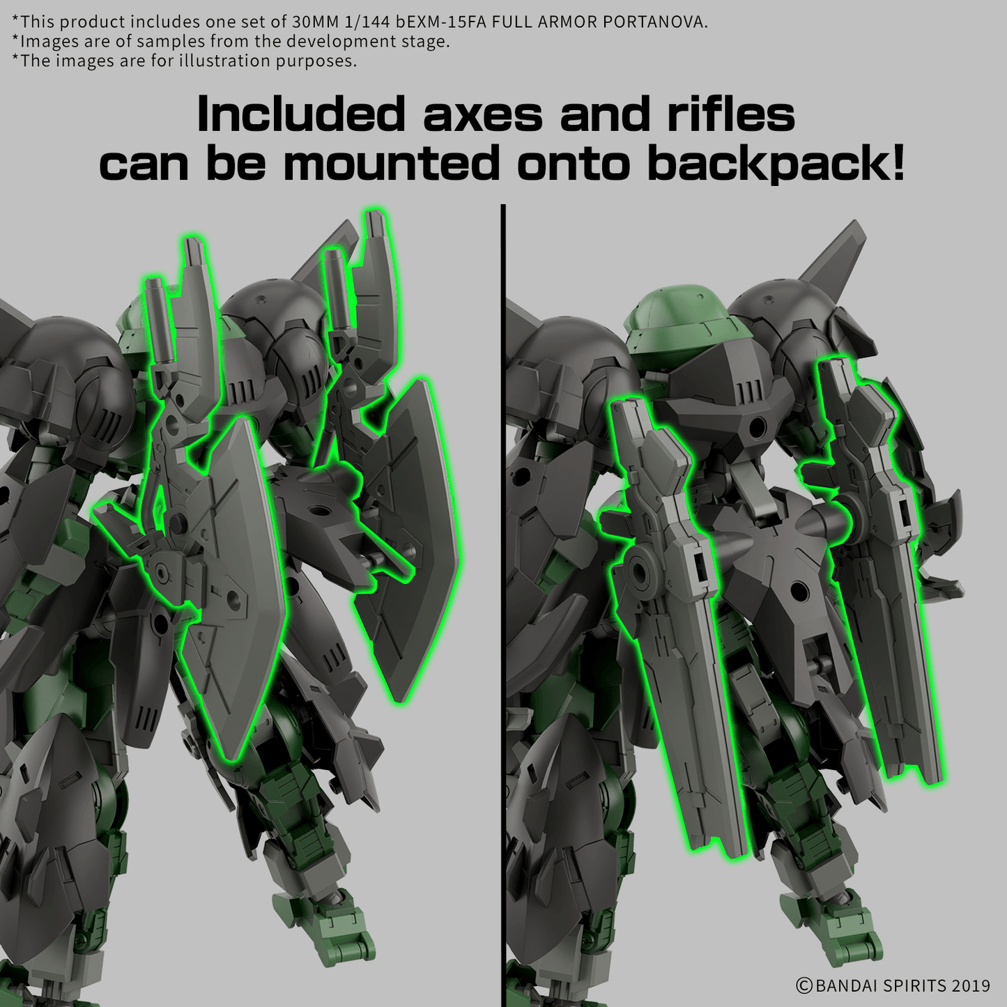 30MM 77 bEXM-15FA Full Armor Portanova 1/144