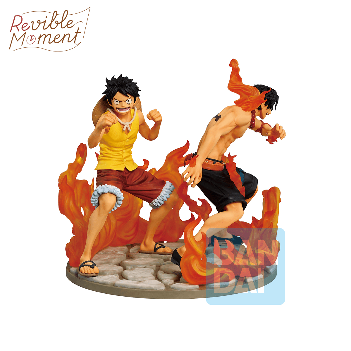One Piece Ace & Luffy (Dramatic Memories)Ichibansho Figure BANDAI