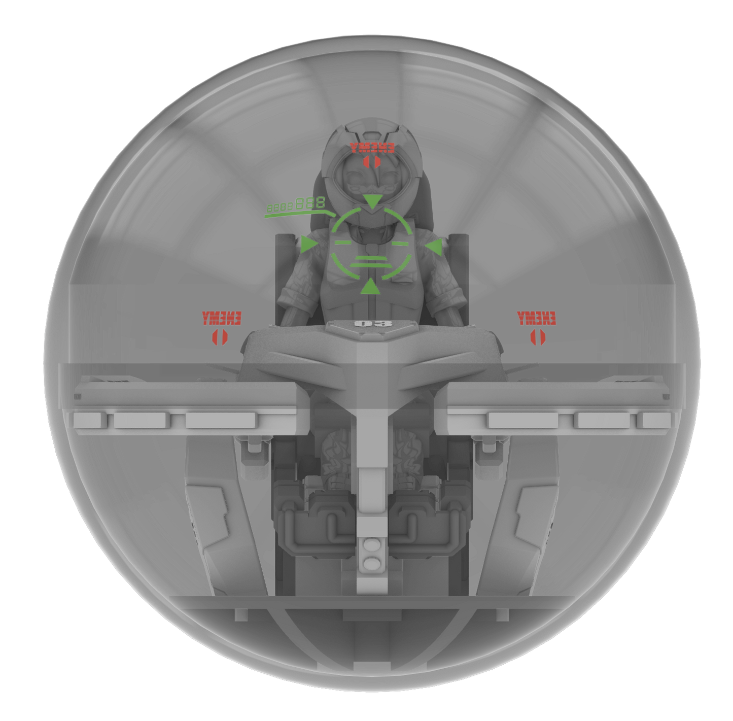 Capsule Cockpit Type FO-6532 BOX Deluxe Edition WONDER PON