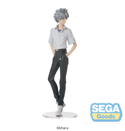 Evangelion: New Theatrical Edition High Premium Figure Kaworu Nagisa Uniform Ver.SEGA