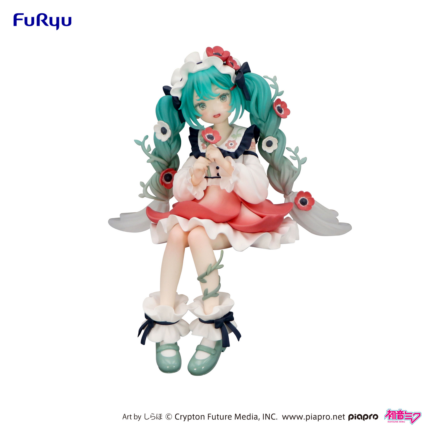 Hatsune Miku Noodle Stopper Figure Flower Fairy Anemone FuRyu