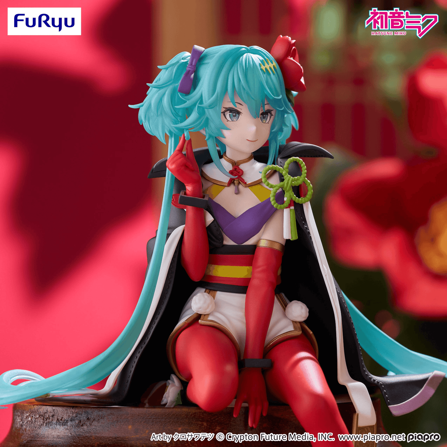 Hatsune Miku Noodle Stopper Figure Flower Fairy Camellia FuRyu